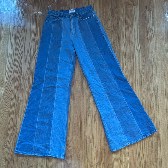 💙👖 Frame Denim le palazzo paneled jeans - Picture 2 of 6